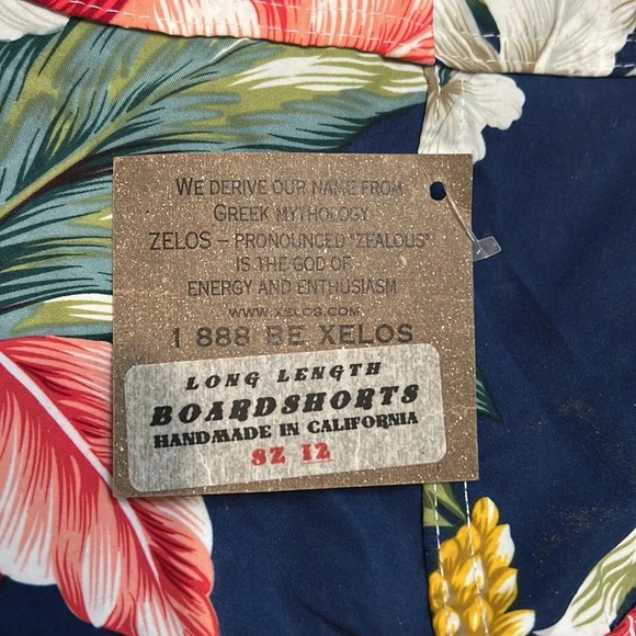 Xelosette Tropical Floral‎ Board Shorts* NWT - Picture 3 of 10